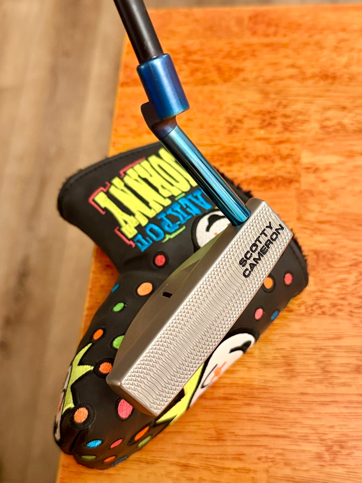 Blue PVD “knuckle-neck” GoLo n5 Limited Release - 34”
