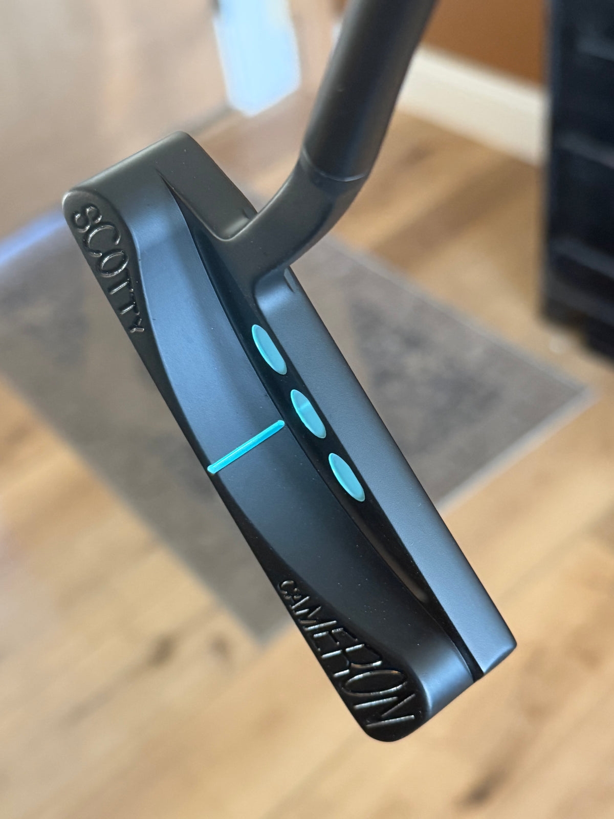 Scotty Cameron Select Laguna 1.5 - black/tiff 34.5” Holly Days
