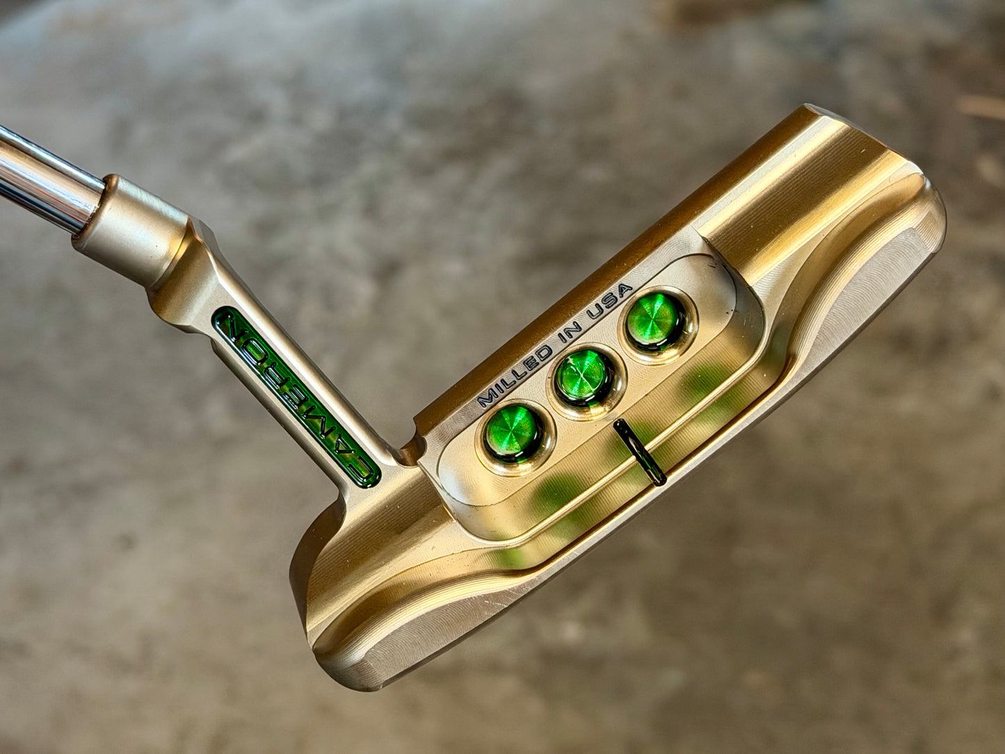 New super select Newport - Oil Can with candy green 35”
