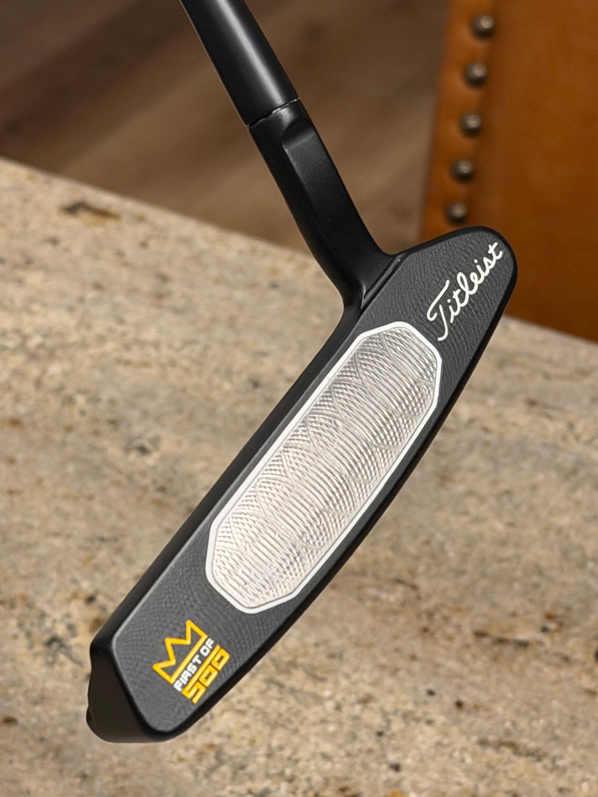 First in 500 Scotty Cameron Studio Style (2005) Newport 1.5 - full custom leather / HC