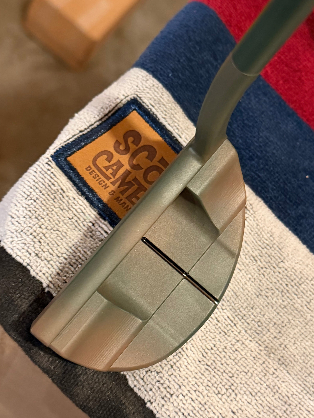 LEFTY Scotty Cameron Del Mar copper camo / leather 34.5”
