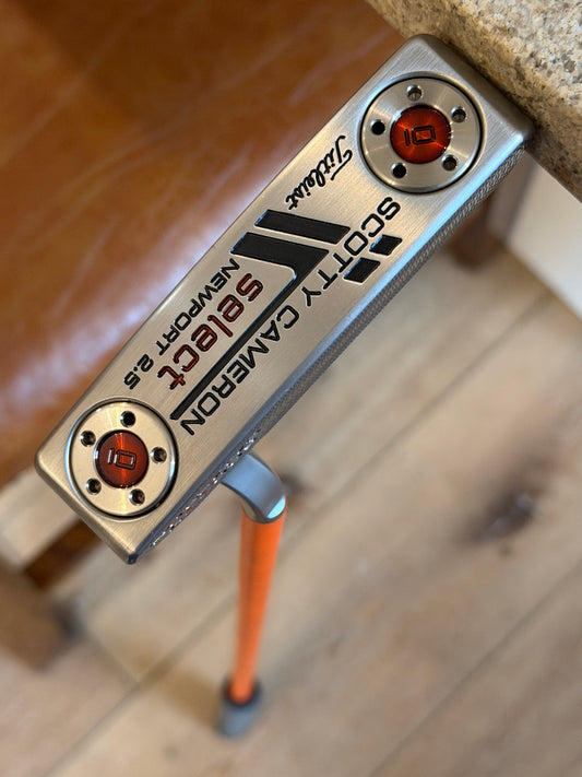 10/10 Mint select Newport 2.5 candy orange / psychedelic matador 35”