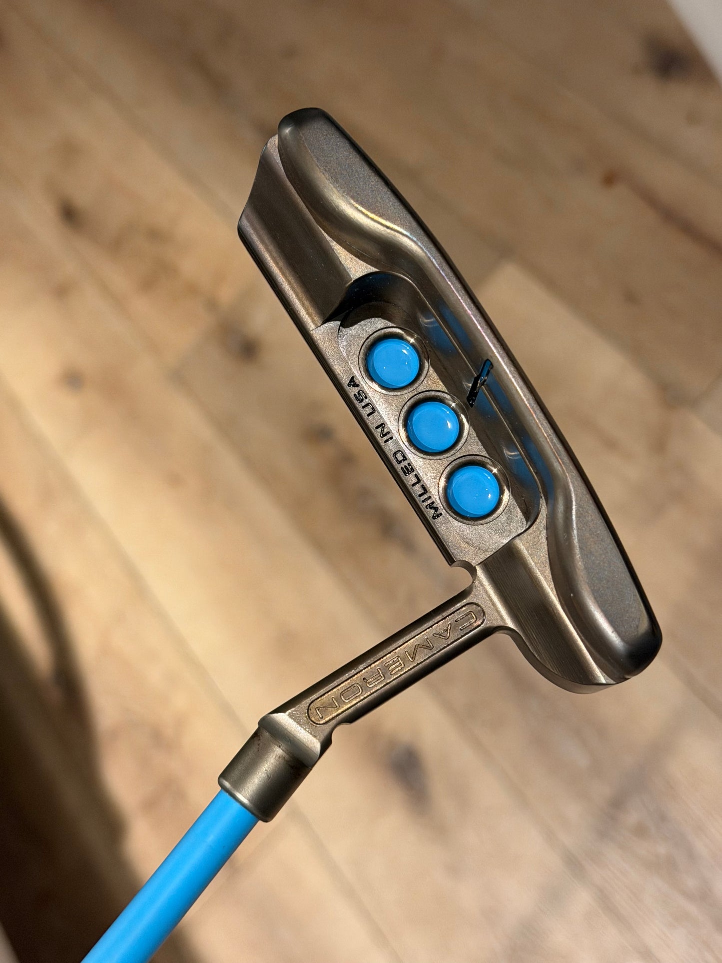 Newport Plus Oil Can / KBS / leather UNC Blue 34.5”