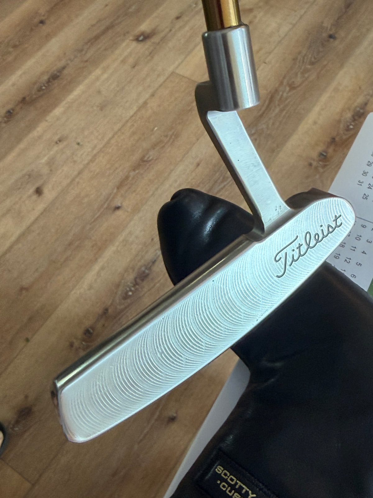 Scotty Cameron Newport Beach custom satin / candy + KBS / steerhide HC 35”