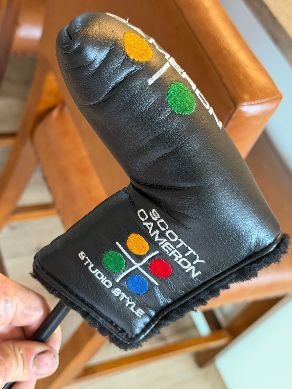 First in 500 Scotty Cameron Studio Style (2005) Newport 1.5 - full custom leather / HC