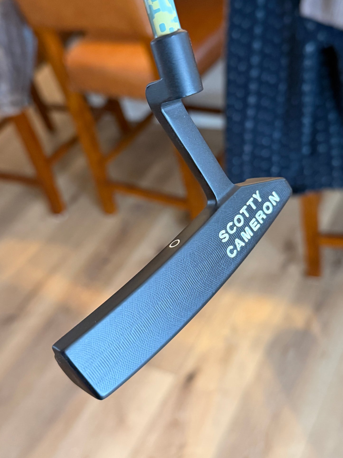 Circa 62 #3 - anodized black - camo KBS graphite / kangaroo leather and matching HC 35”