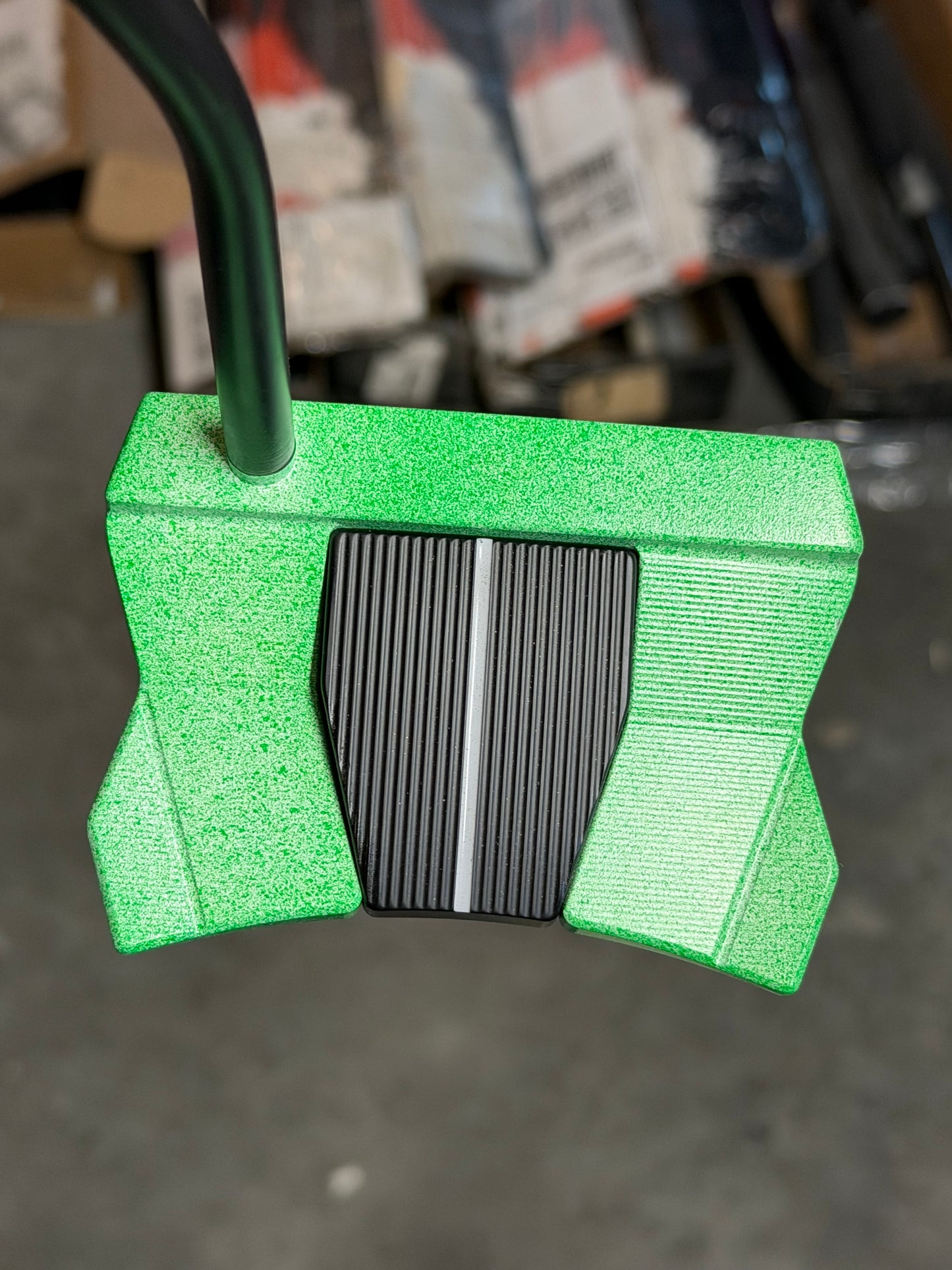 Phantom x11 emerald green splash / custom shop paddle 35”