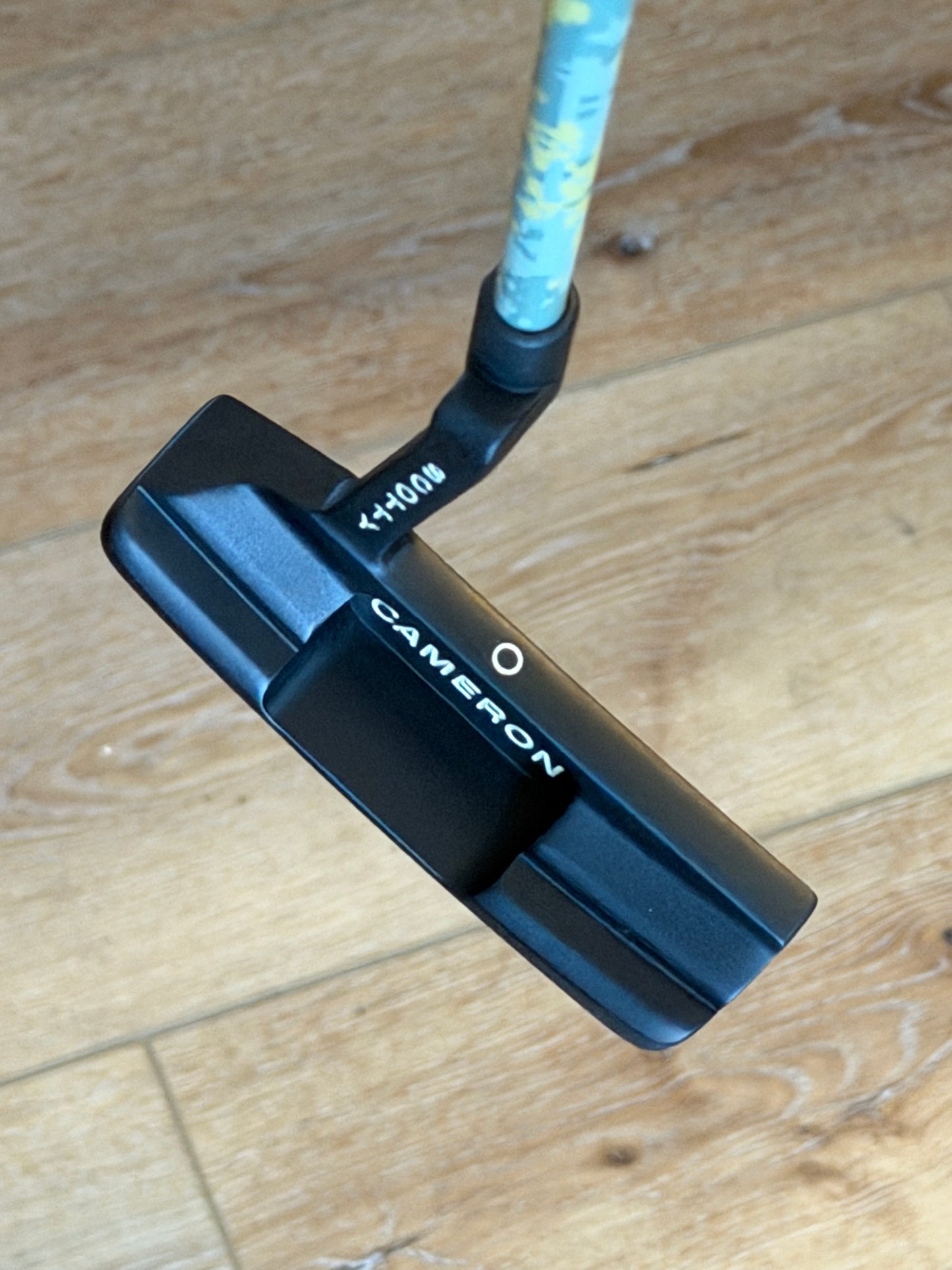 Circa 62 #3 - anodized black - camo KBS graphite / kangaroo leather and matching HC 35”