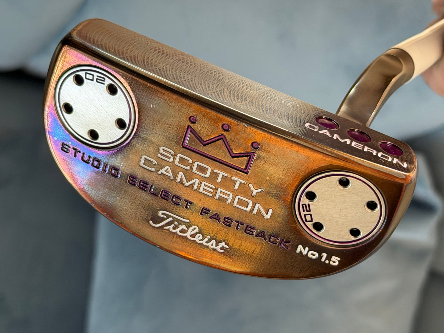 Mint - oil can fastback 1.5 - candy purple - junkyard dog 34.5”