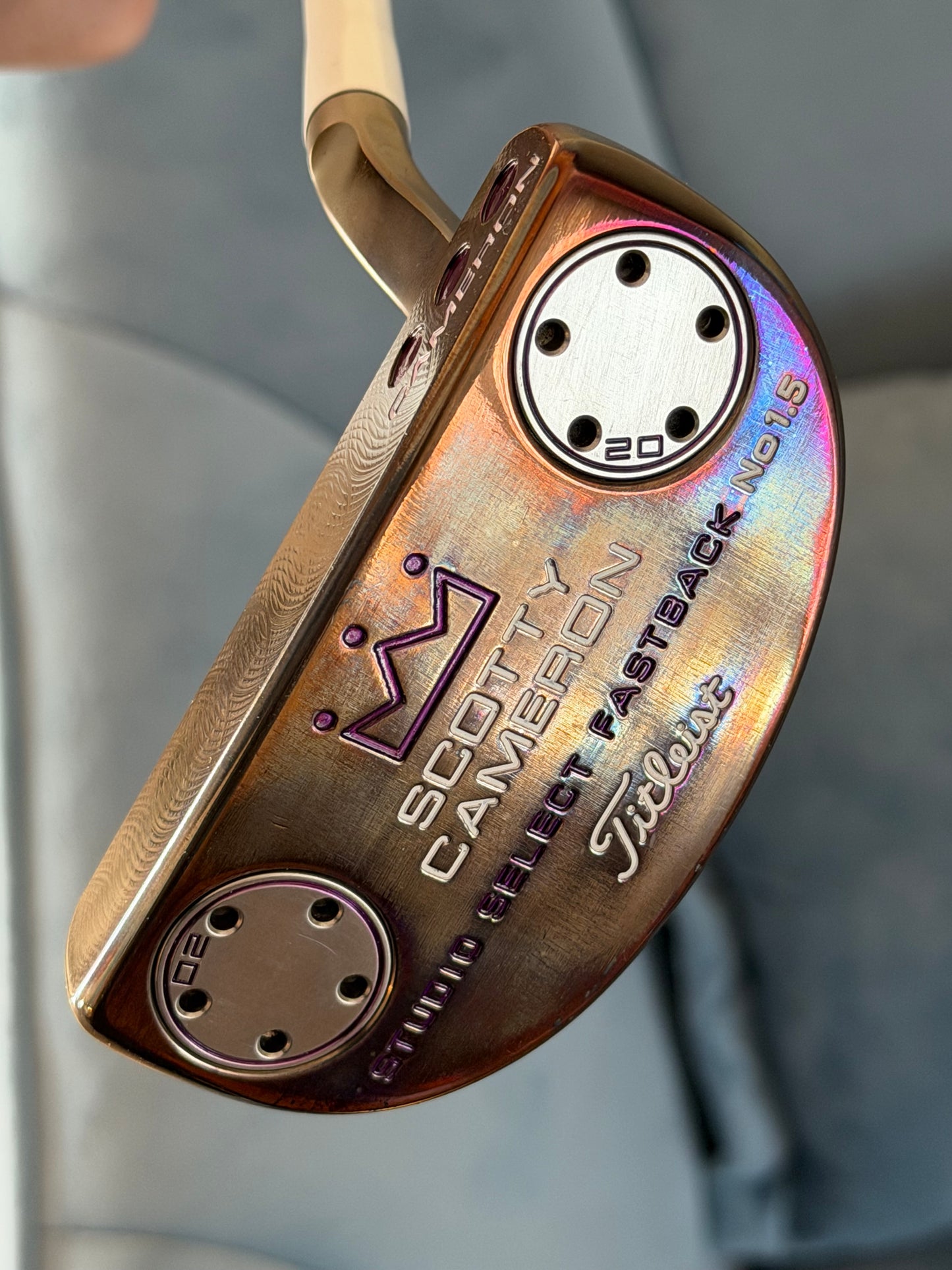 Mint - oil can fastback 1.5 - candy purple - junkyard dog 34.5”