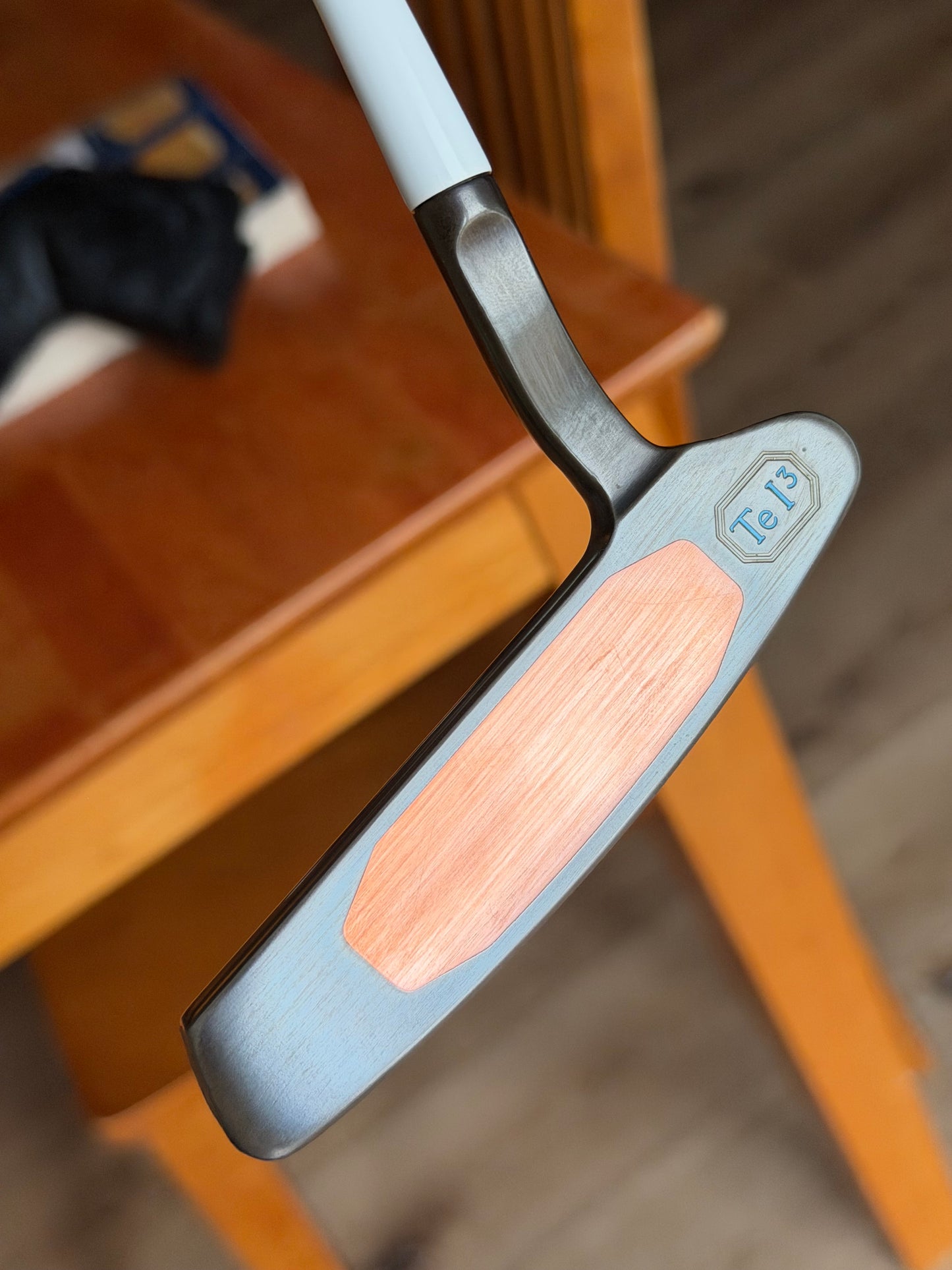 Tei3 face stamp Santa Fe - gun blue -  UNC Blue 34.5”