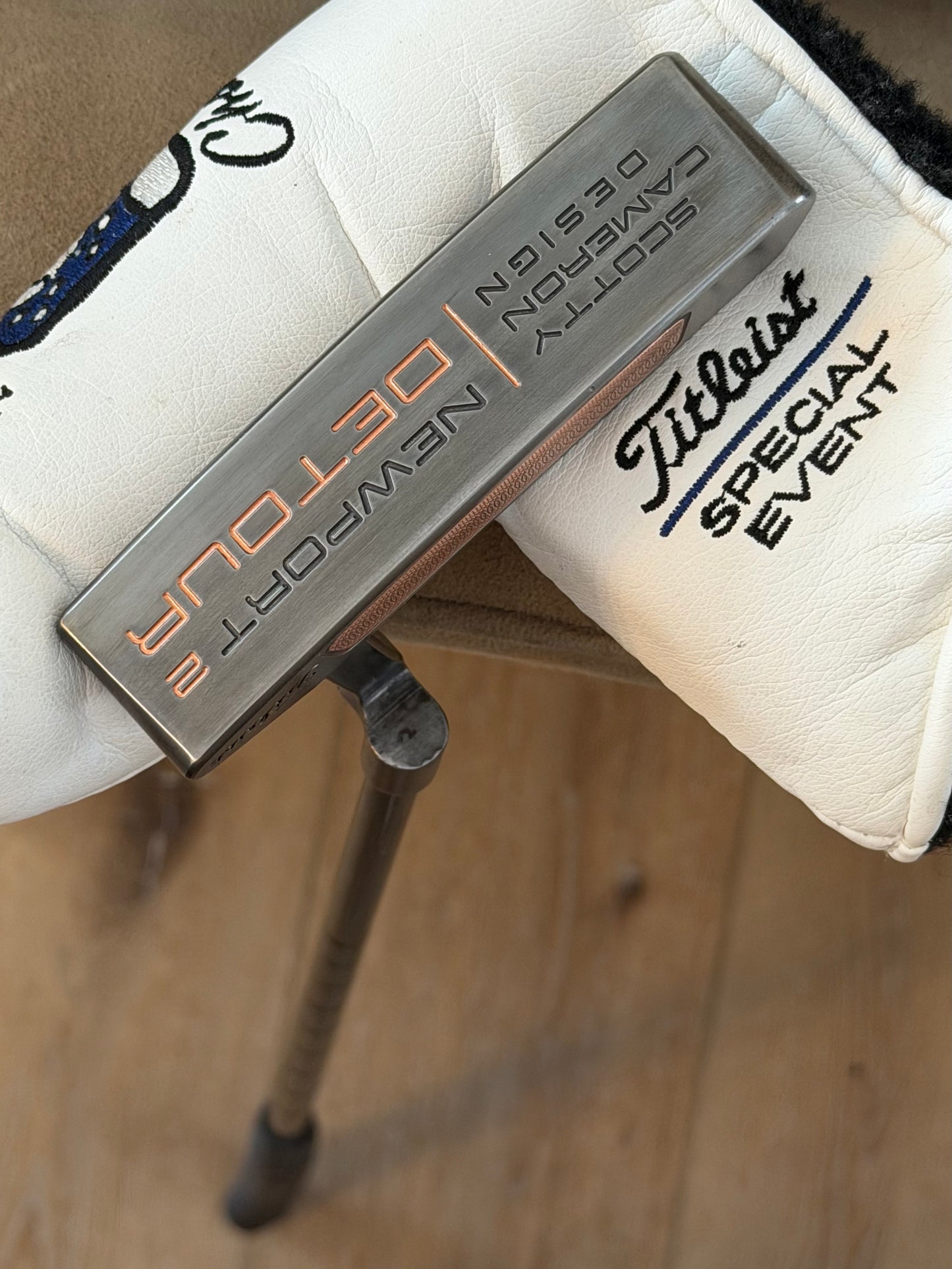 Gun Blue detour Newport 2 - copper face insert - KBS Stepped PVD - 34”