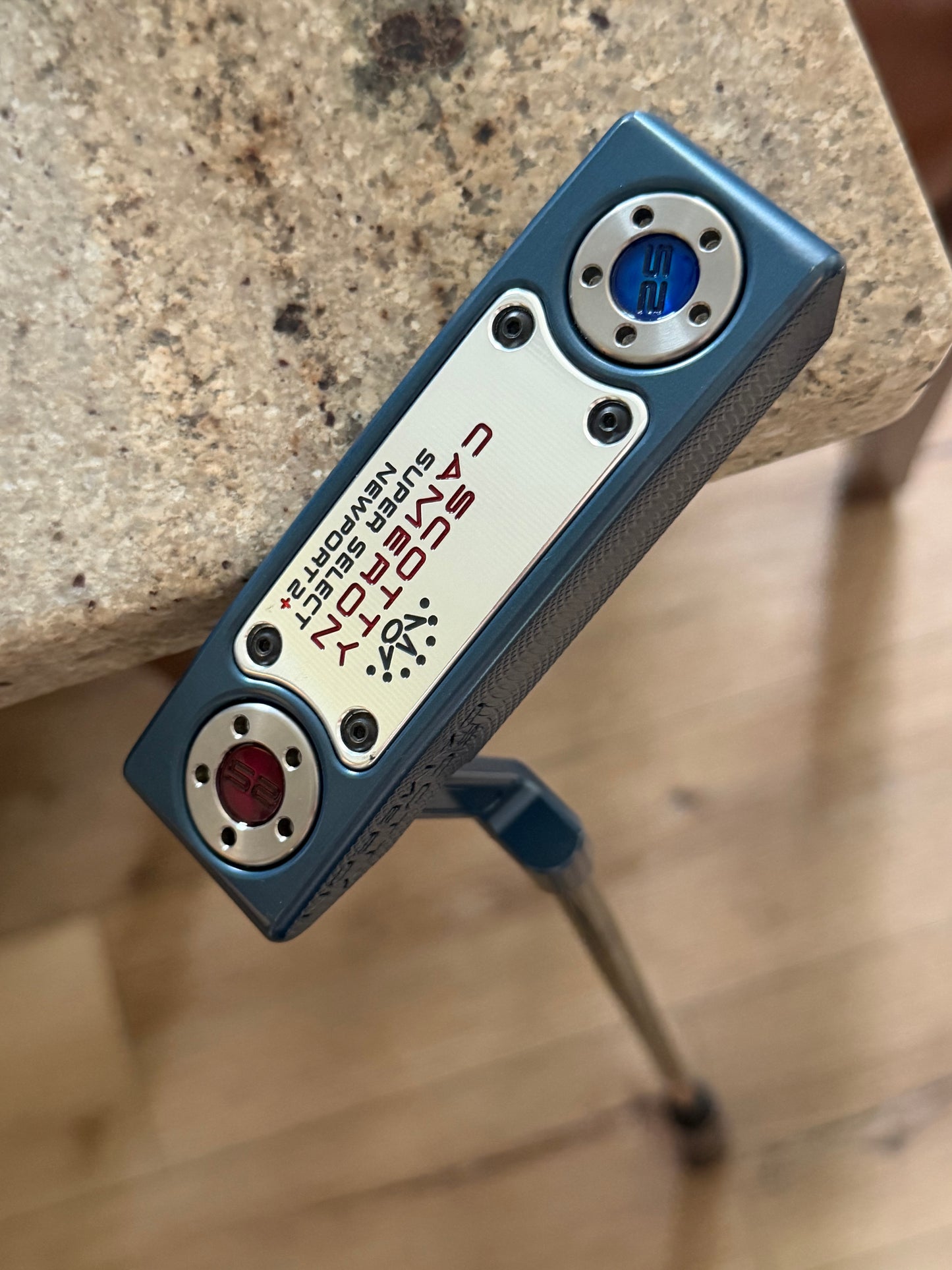 Scotty Cameron Newport 2+ mystic blue / USA LONG DESIGN 37”