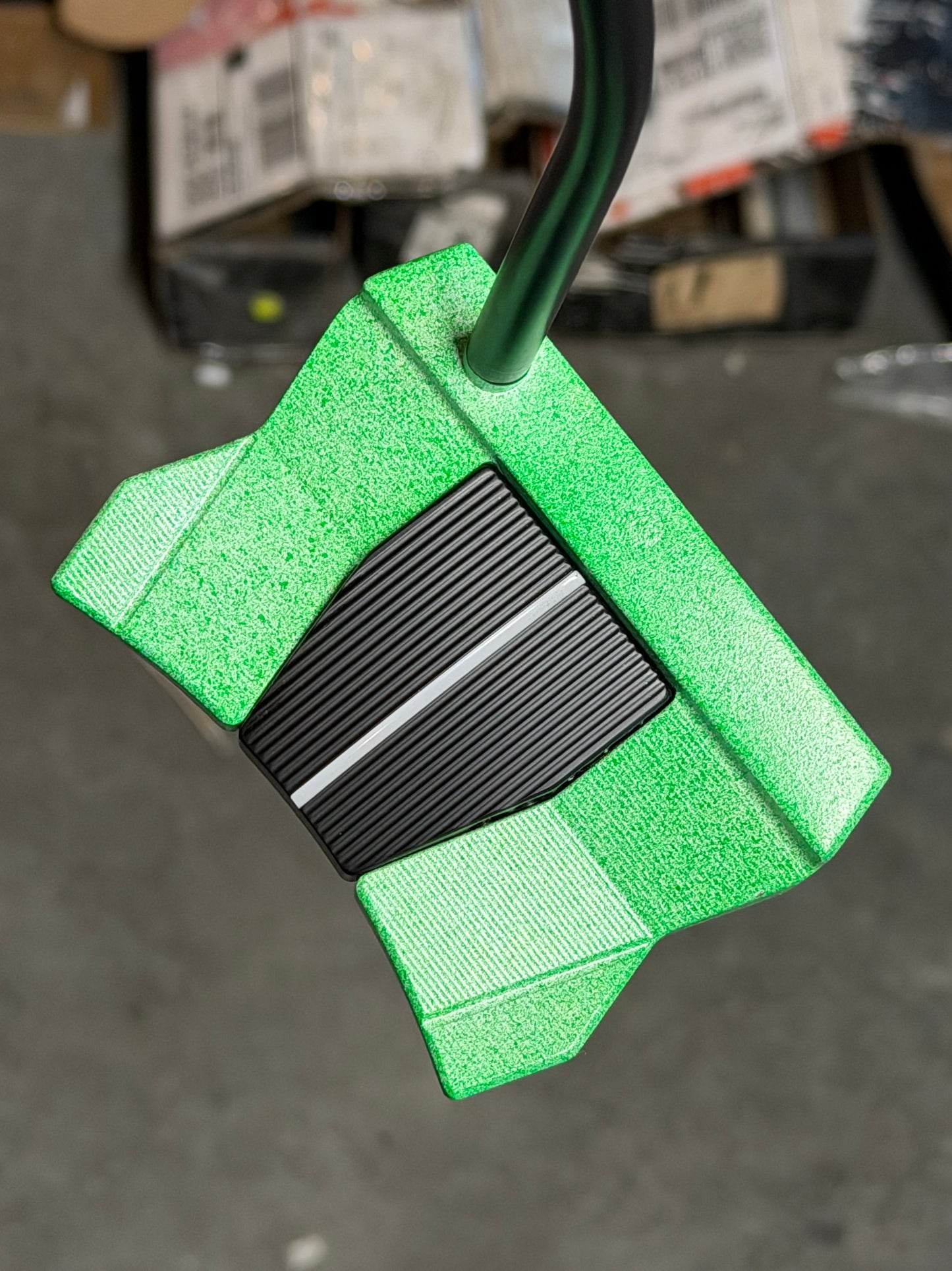 Phantom x11 emerald green splash / custom shop paddle 35”