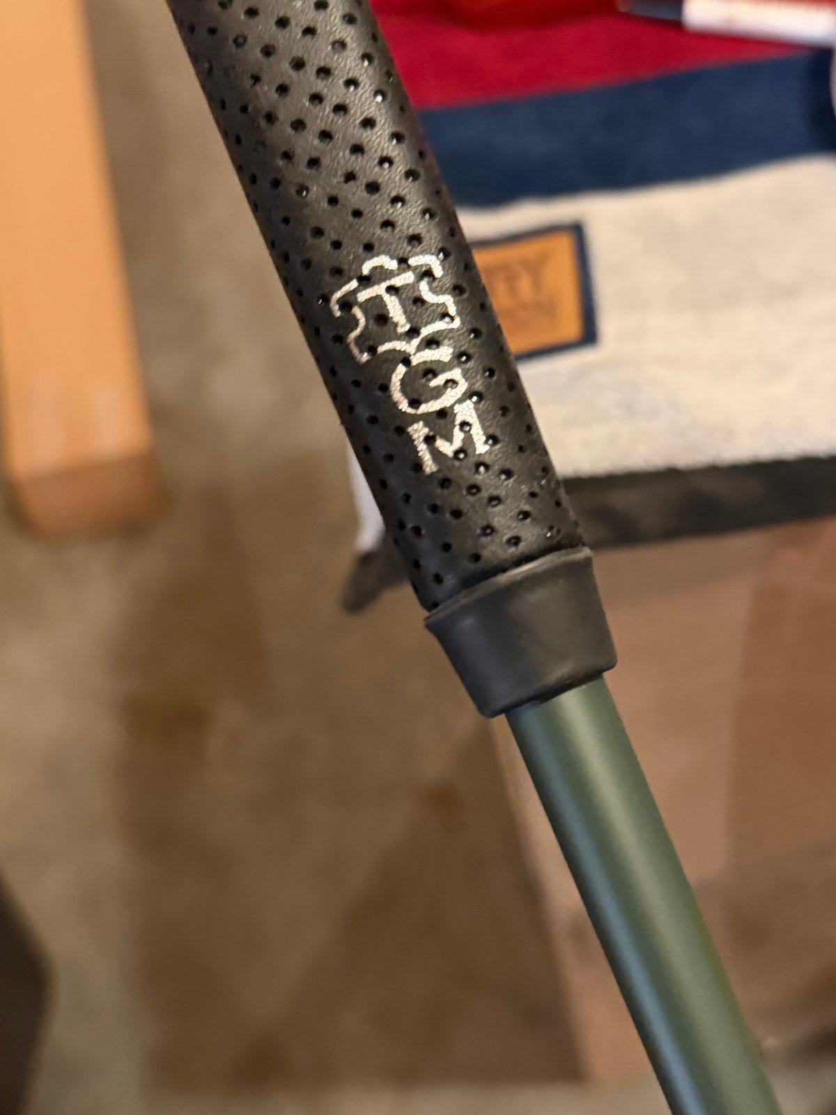 LEFTY Scotty Cameron Del Mar copper camo / leather 34.5”
