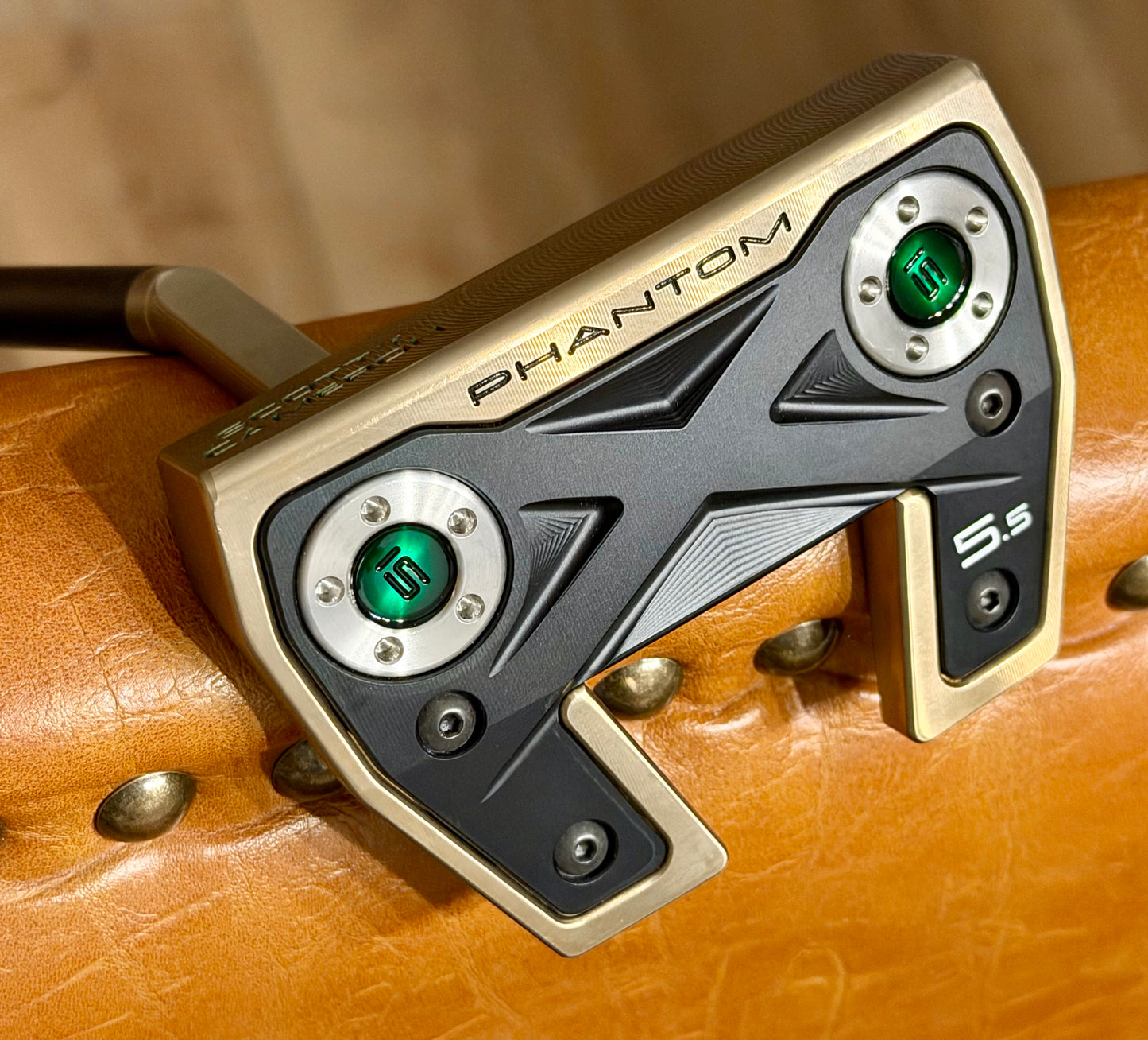 LEFTY -  torch/oiled phantom x5.5 -  Masters Candy Green - 34”