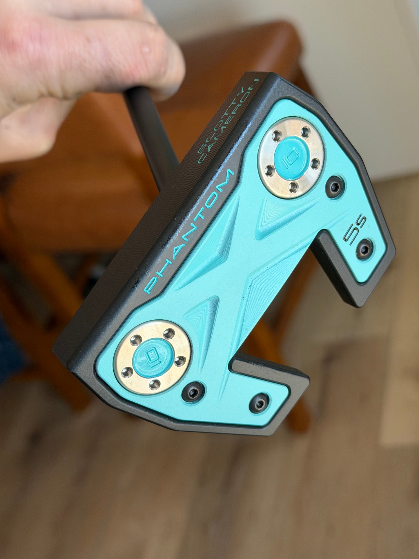 Black/tiffany/chrome phantom 5S - stepped KBS 35”