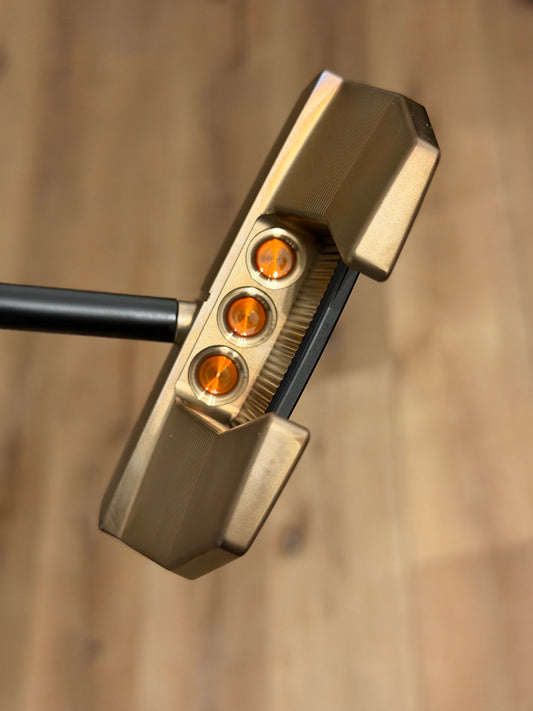 Torched + Candy orange phantom 5S / BGT tour white / leather 35”