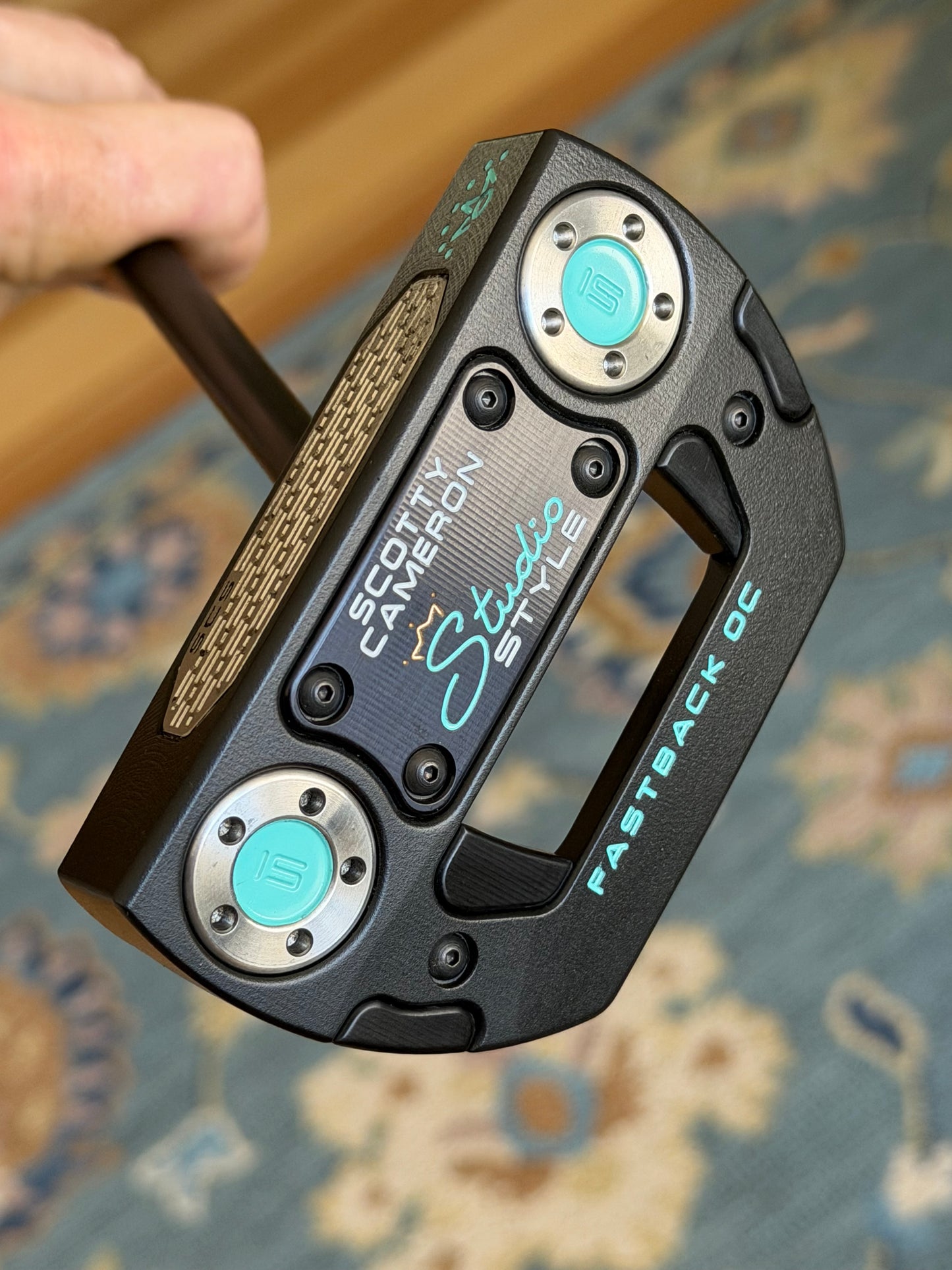 New Fastback OC Full custom black/tiffany + stepped KBS + Jackpot Johnny 34.5”