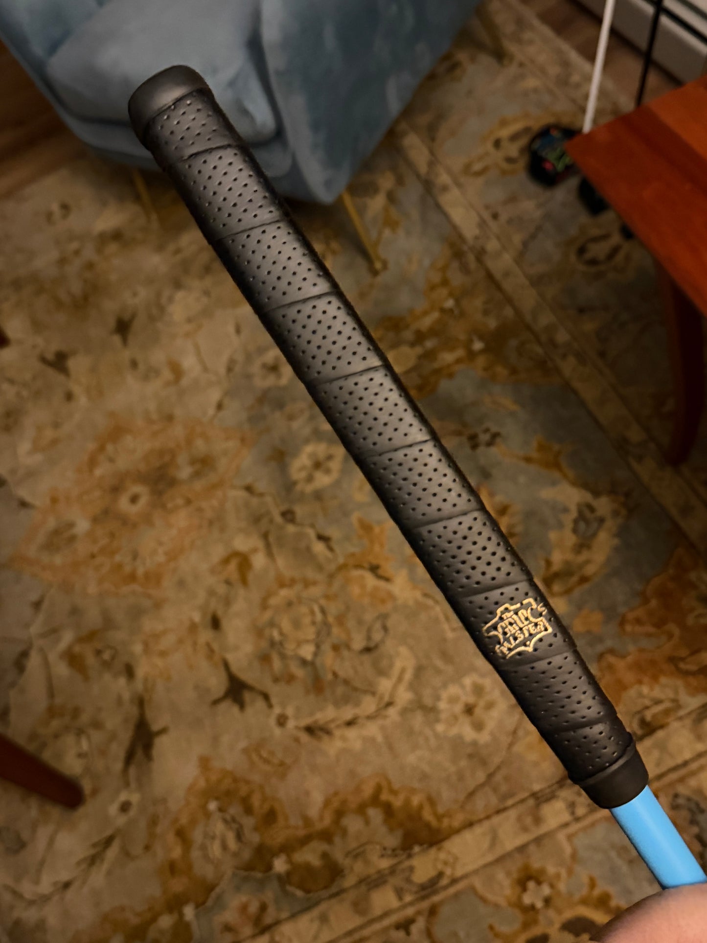 Newport Plus Oil Can / KBS / leather UNC Blue 34.5”