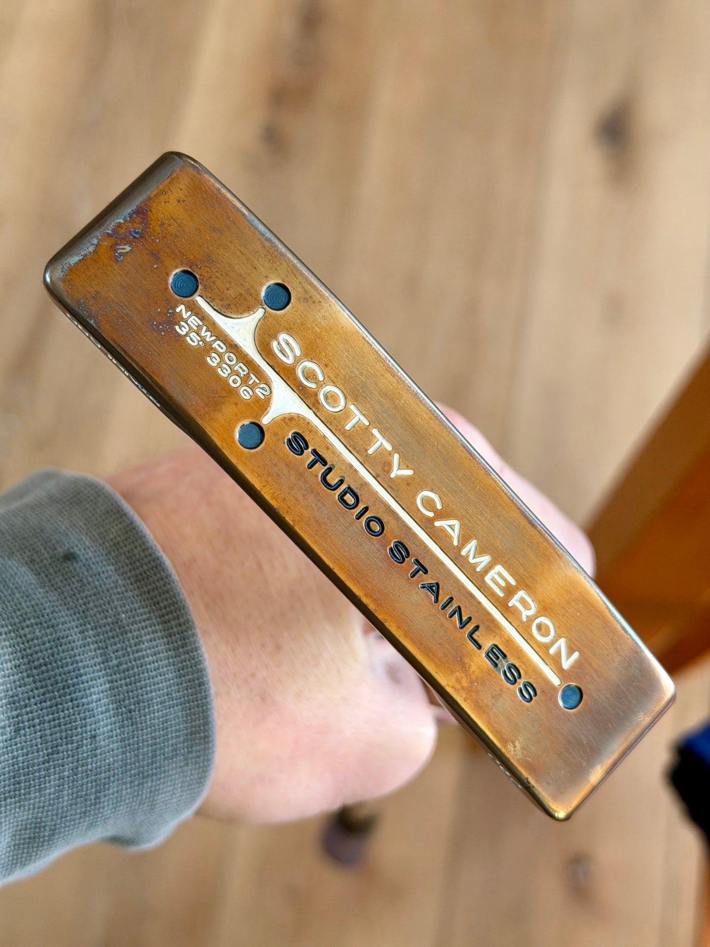 Mint studio stainless 35” - OilCan - Rainbow KBS Graphite - Gripmaster grip/HC