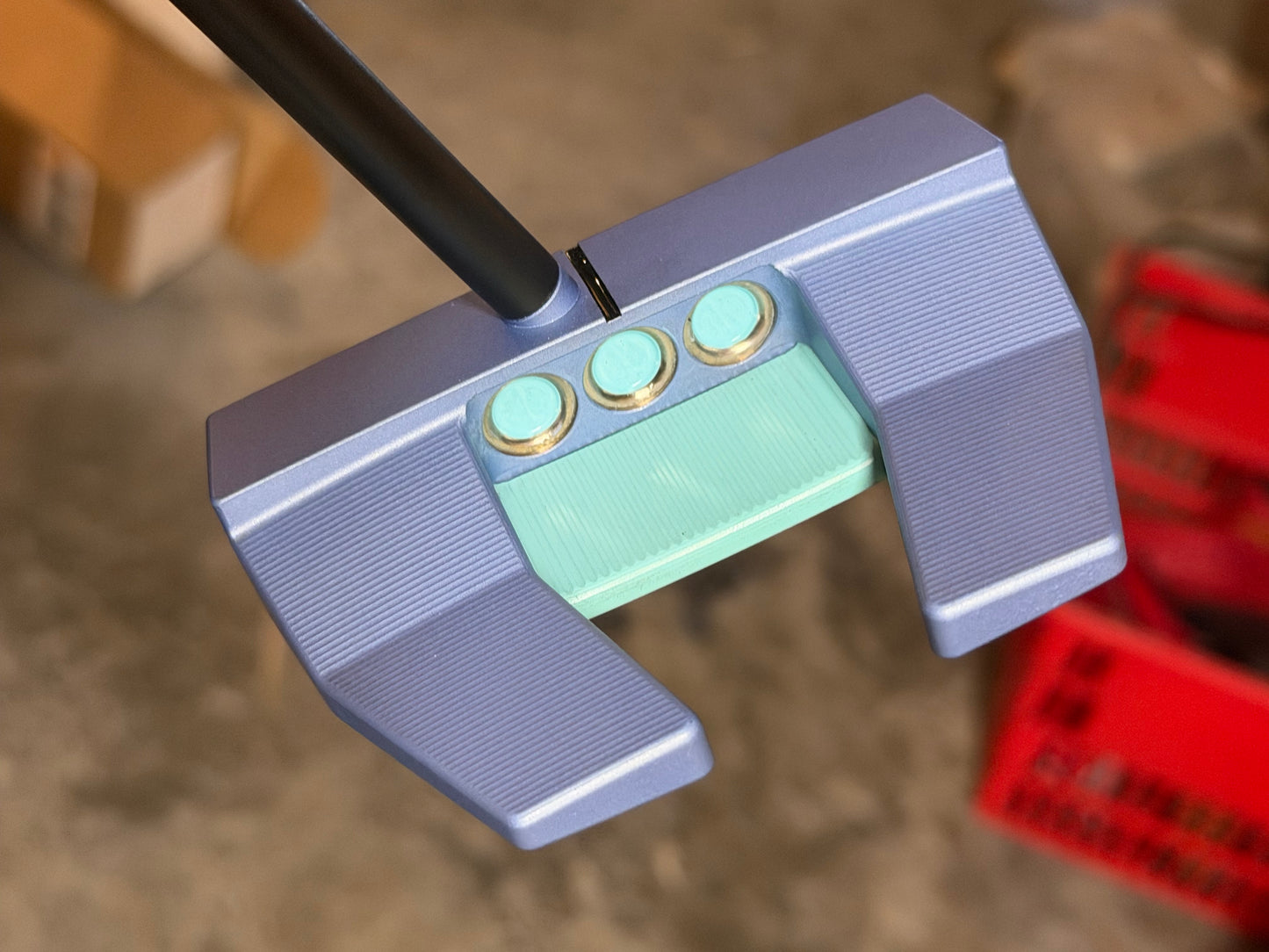 Polar Blue / Tiffany phantom x 5S - stepped KBS + leather 34.5”