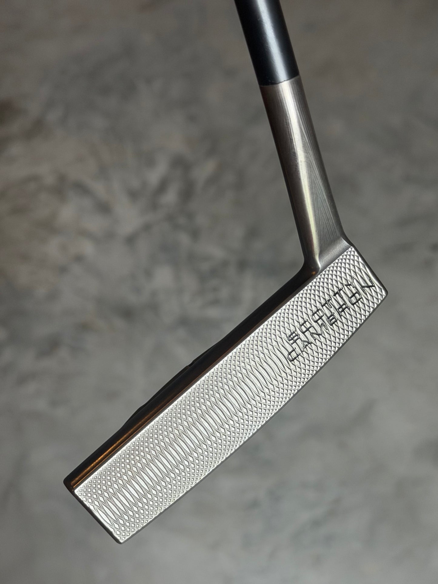 Scotty Cameron Del Mar 34” - murdered out - patina / smoke custom