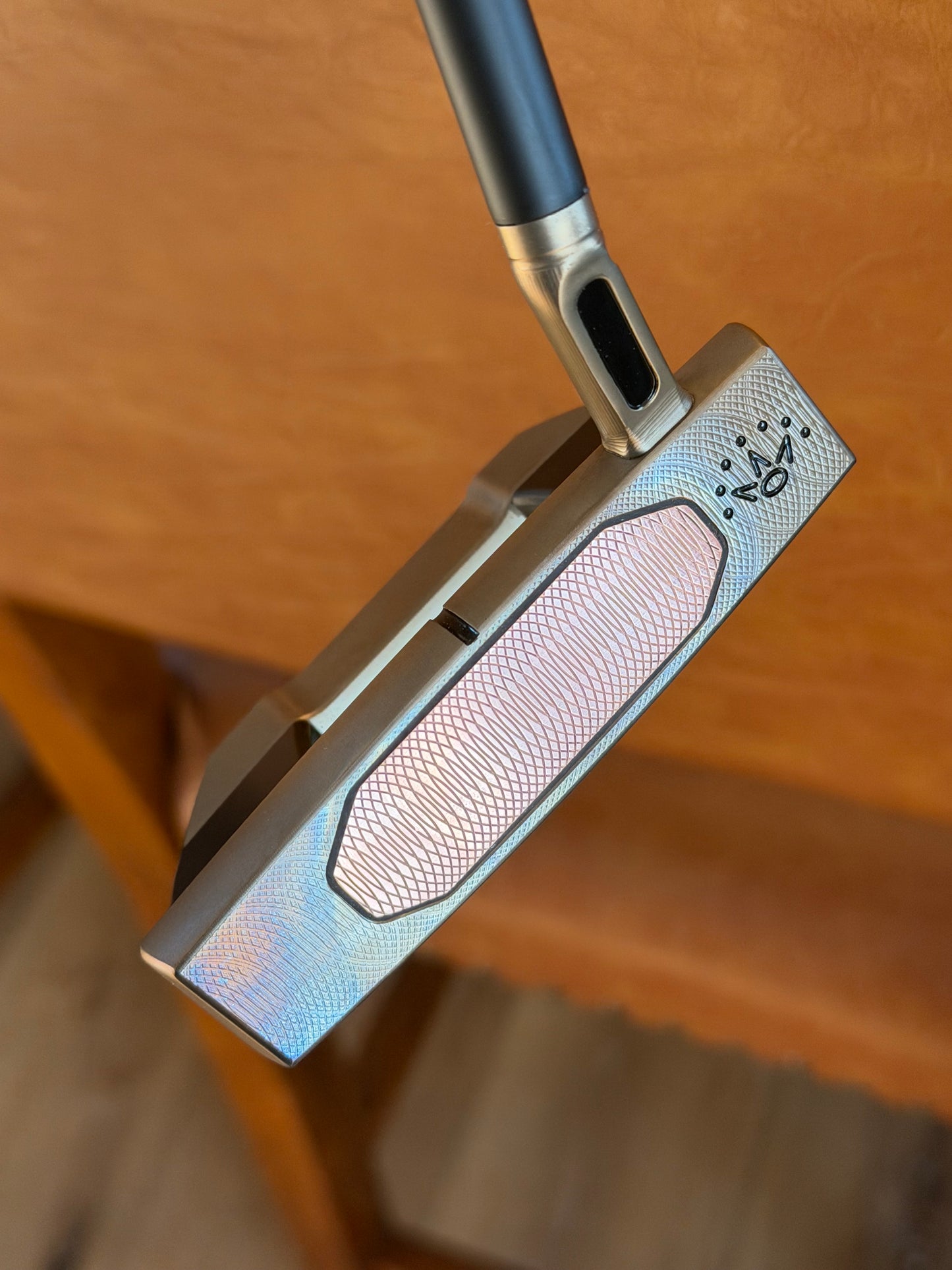 New studio style fastback 1.5 OIL CAN with COPPER milled insert + black shaft @ 34”