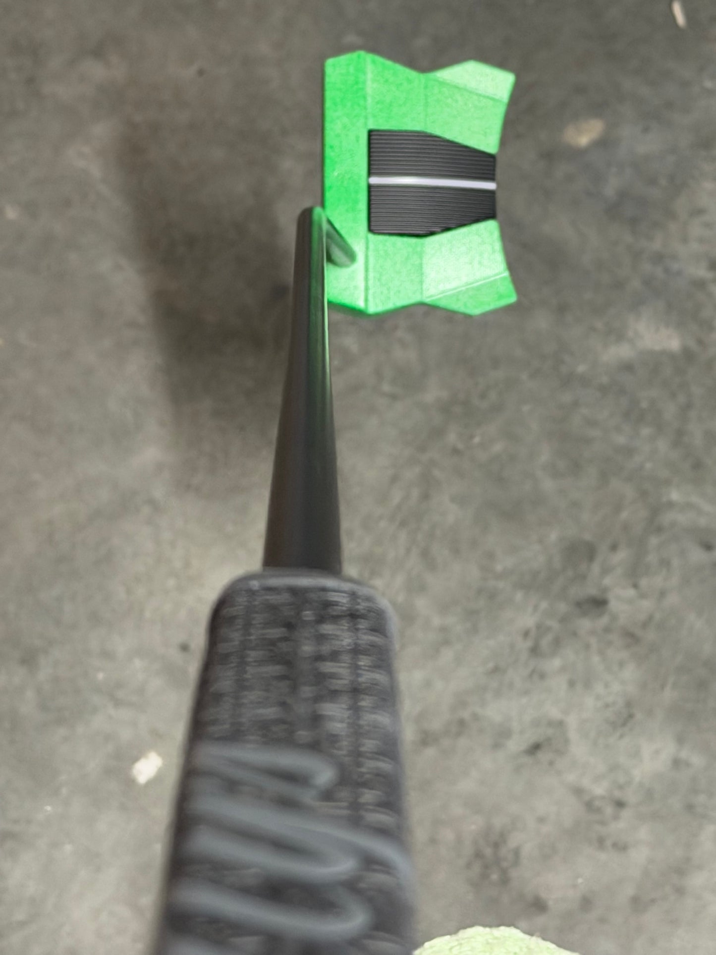 Phantom x11 emerald green splash / custom shop paddle 35”