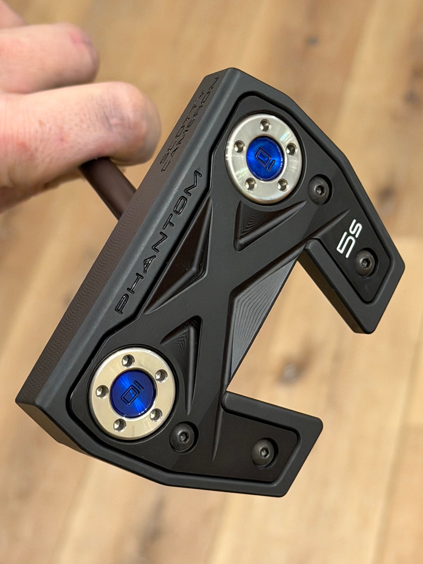 New Phantom 5s Candy Blue / blackout / chrome on BGT Cobalt 35”