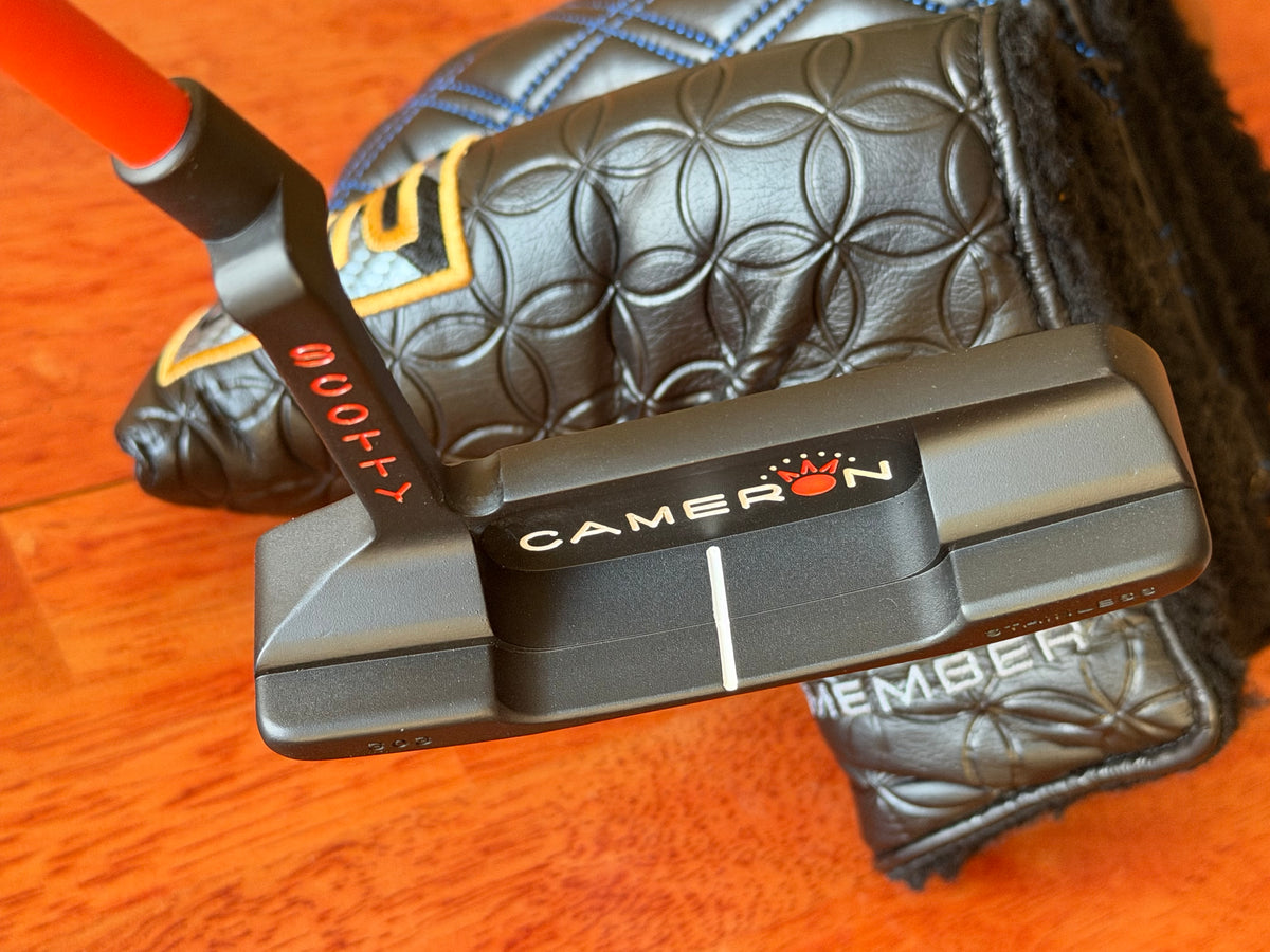 Japan Only Scotty Cameron Newport 2 34/340g studio stainless custom orange 34.5”