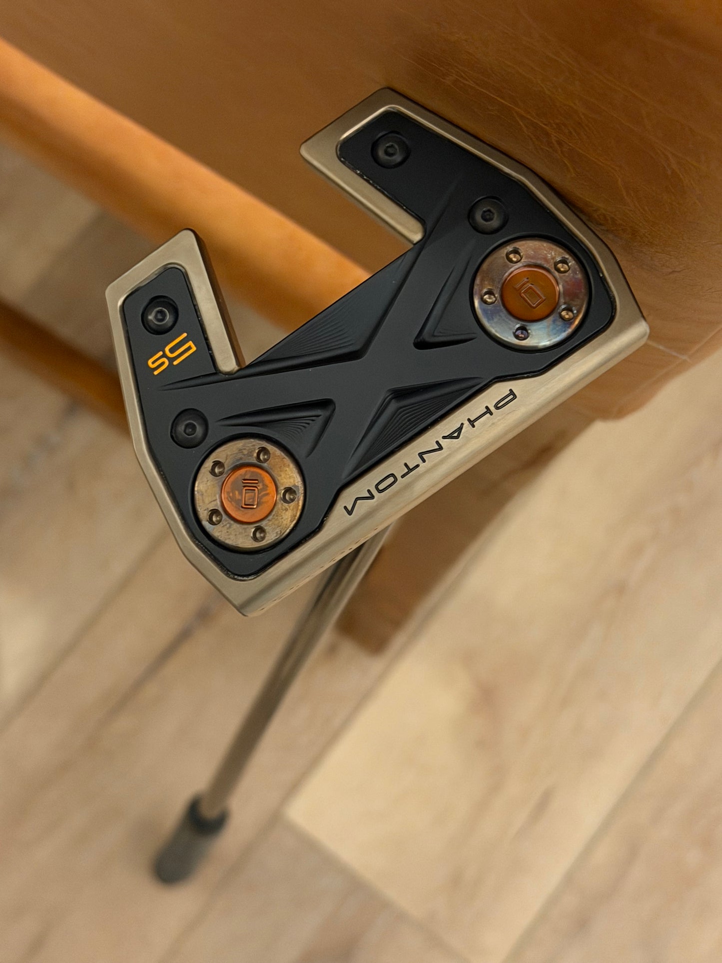 Candy Orange torched phantom 5S - orange camo matador - black KBS - new!  35”