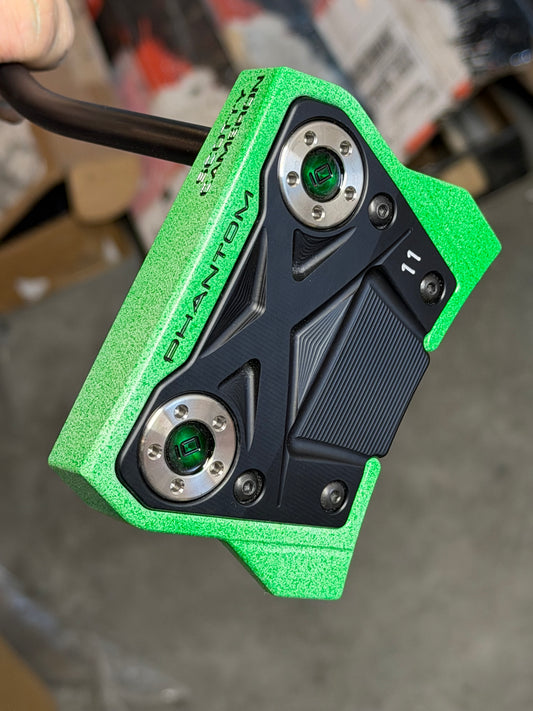 Phantom x11 emerald green splash / custom shop paddle 35”