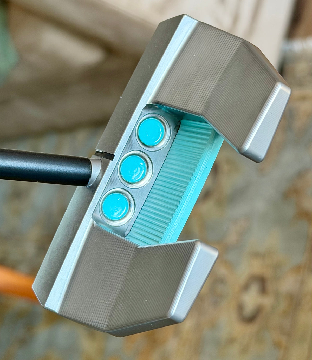 Scotty Cameron phantom X 5S tour satin / Tiffany / KBS + leather 35”