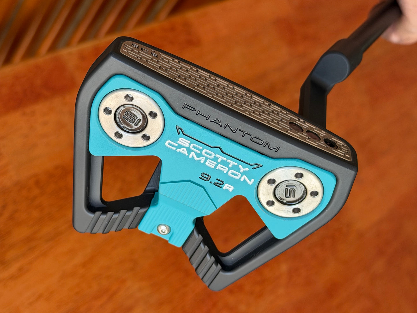New 2026 Scotty Cameron Phantom 9.2R teal/smoke - NEW KBS GPS STEALTH 34.5”