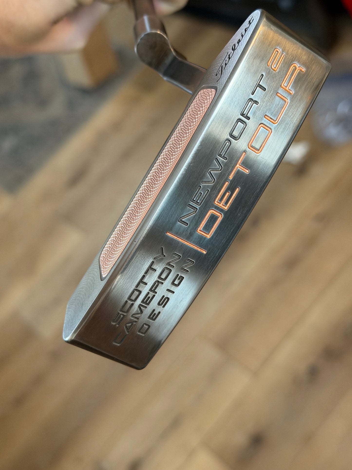 Gun Blue detour Newport 2 - copper face insert - KBS Stepped PVD - 34”