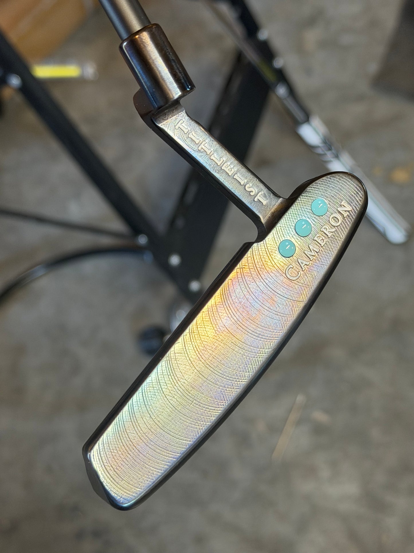 Mil spec Newport 34/340g - blue oil can / Tiffany (34”)