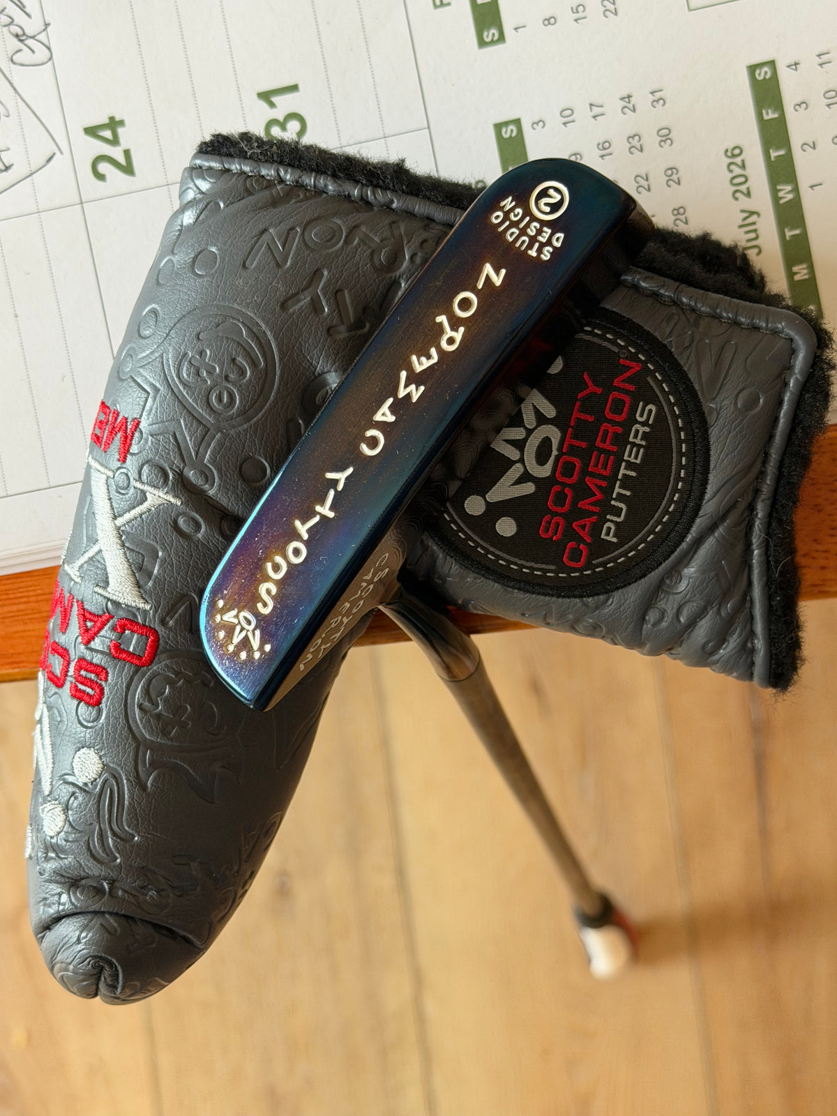 Scotty Cameron studio design #2 no 2 Oil Can / USA custom 34.5”
