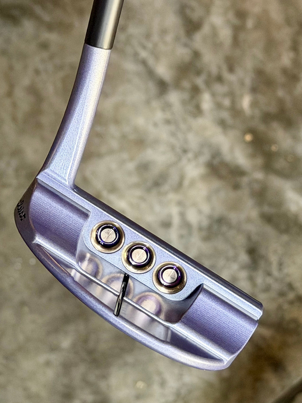 Scotty Cameron Del Mar- crushed orchid / gold 34”