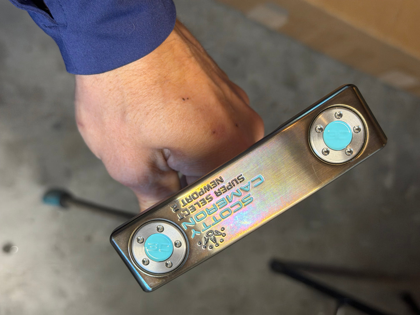 Scotty Cameron super select Newport 2 - oil can + Tiffany 35”