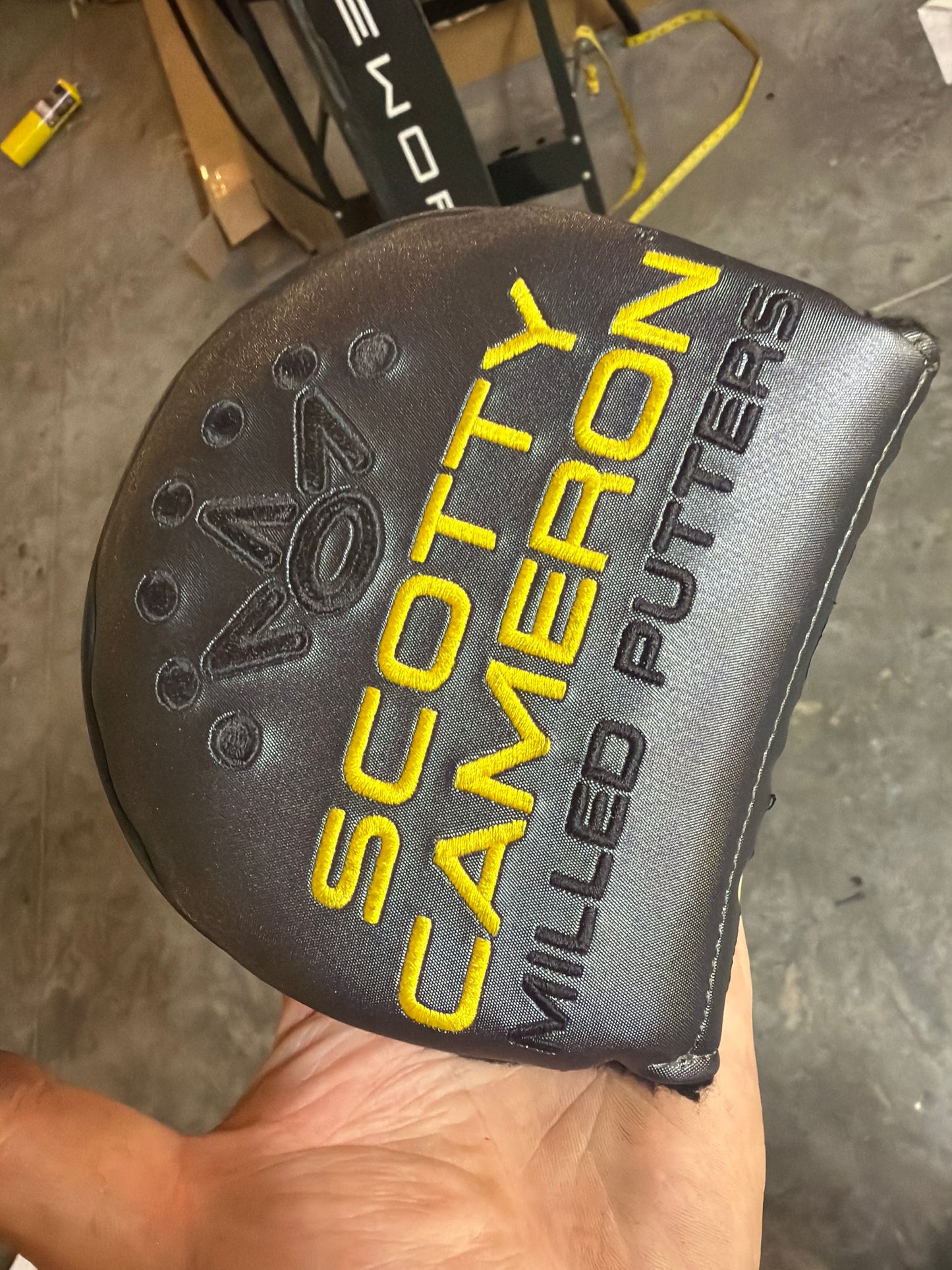 New Phantom 7.2 Scotty Cameron blackout/tangerine custom - grip choice 34.5”