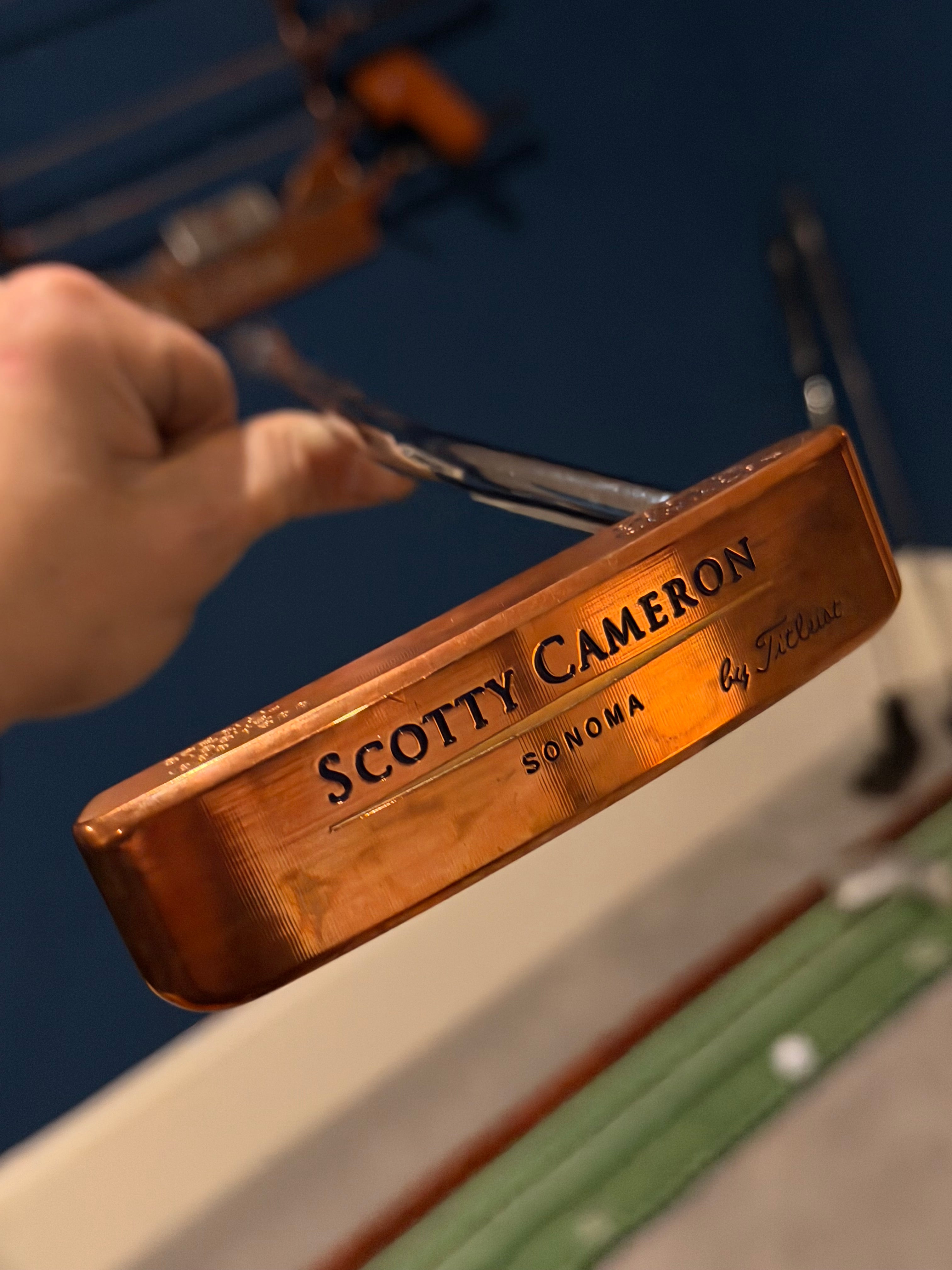 SCOTTY CAMERON SONOMA 1996/500 カッパープレート 1996 / 500 Scotty Cameron copper 8 piece set - new in plastic with