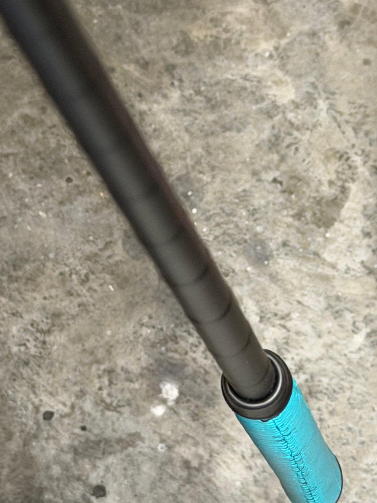 Polar Blue / Tiffany phantom x 5S - stepped KBS + leather 34.5”