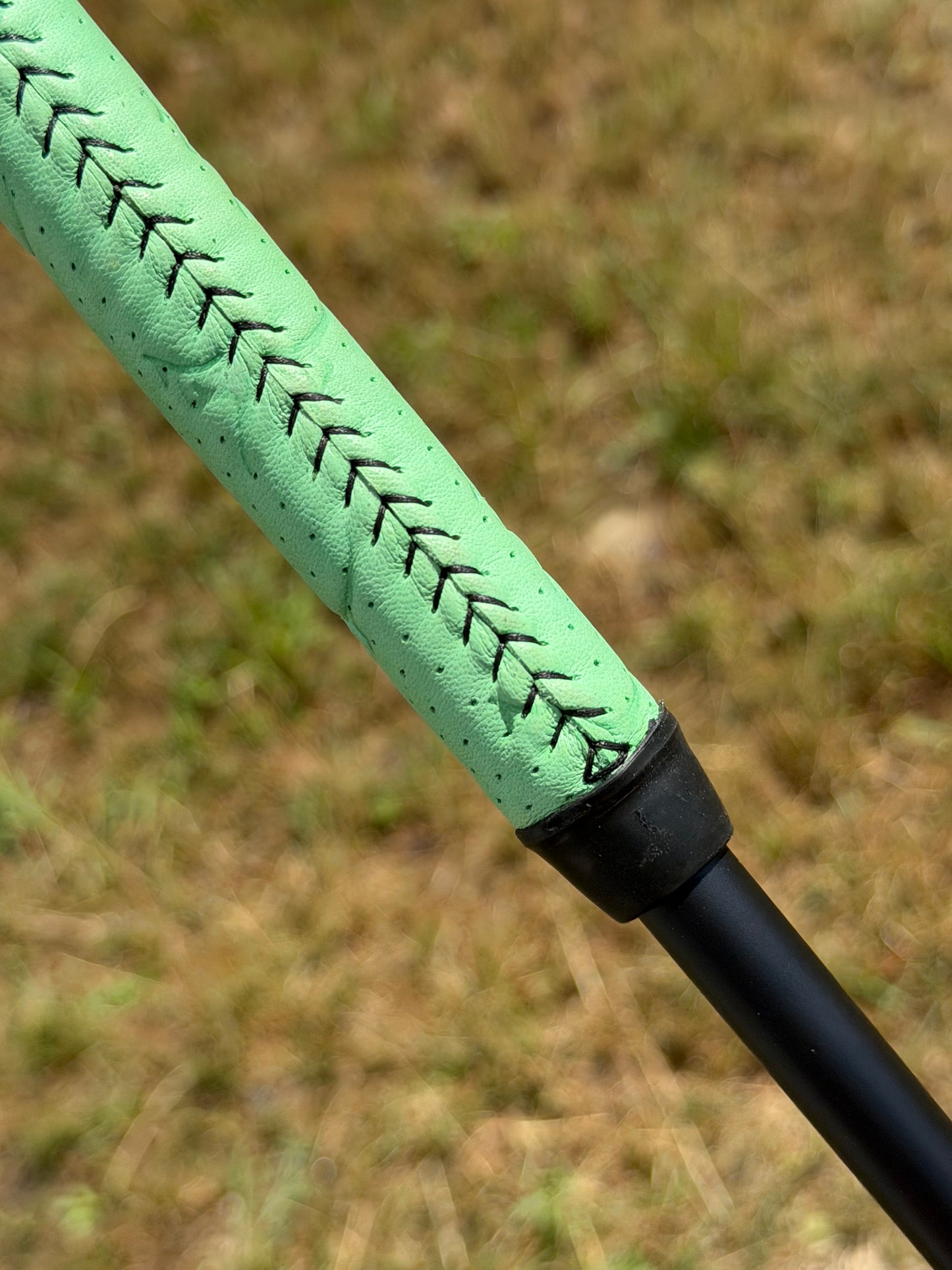 Scotty Cameron Studio Design No. 3 custom black/lime kangaroo 34.5”