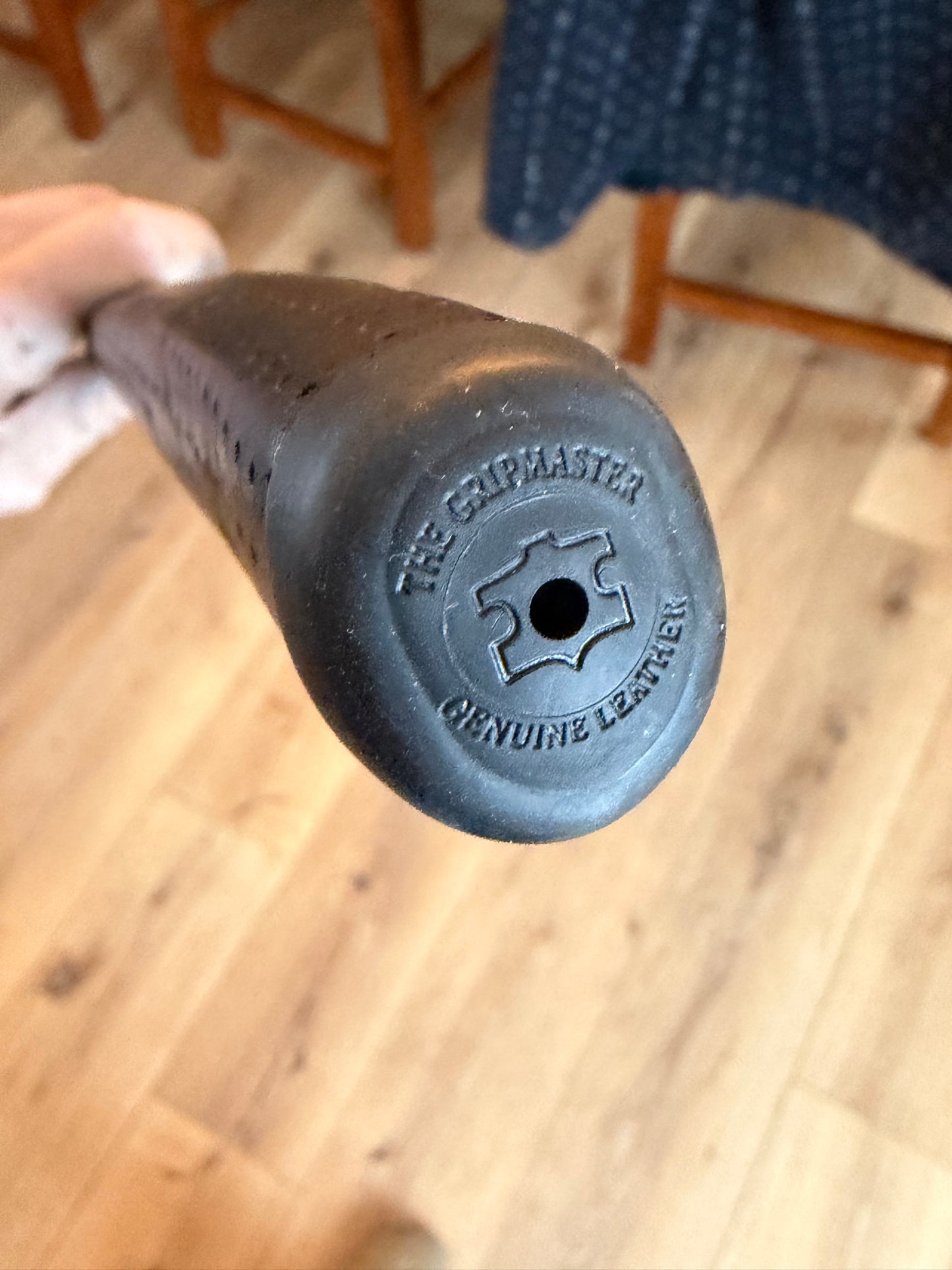 Circa 62 #3 - anodized black - camo KBS graphite / kangaroo leather and matching HC 35”