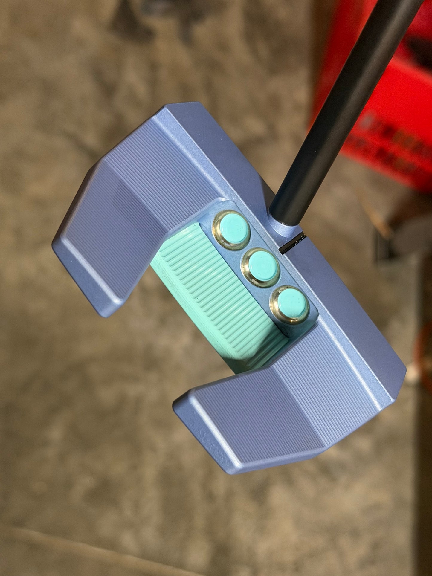 Polar Blue / Tiffany phantom x 5S - stepped KBS + leather 34.5”