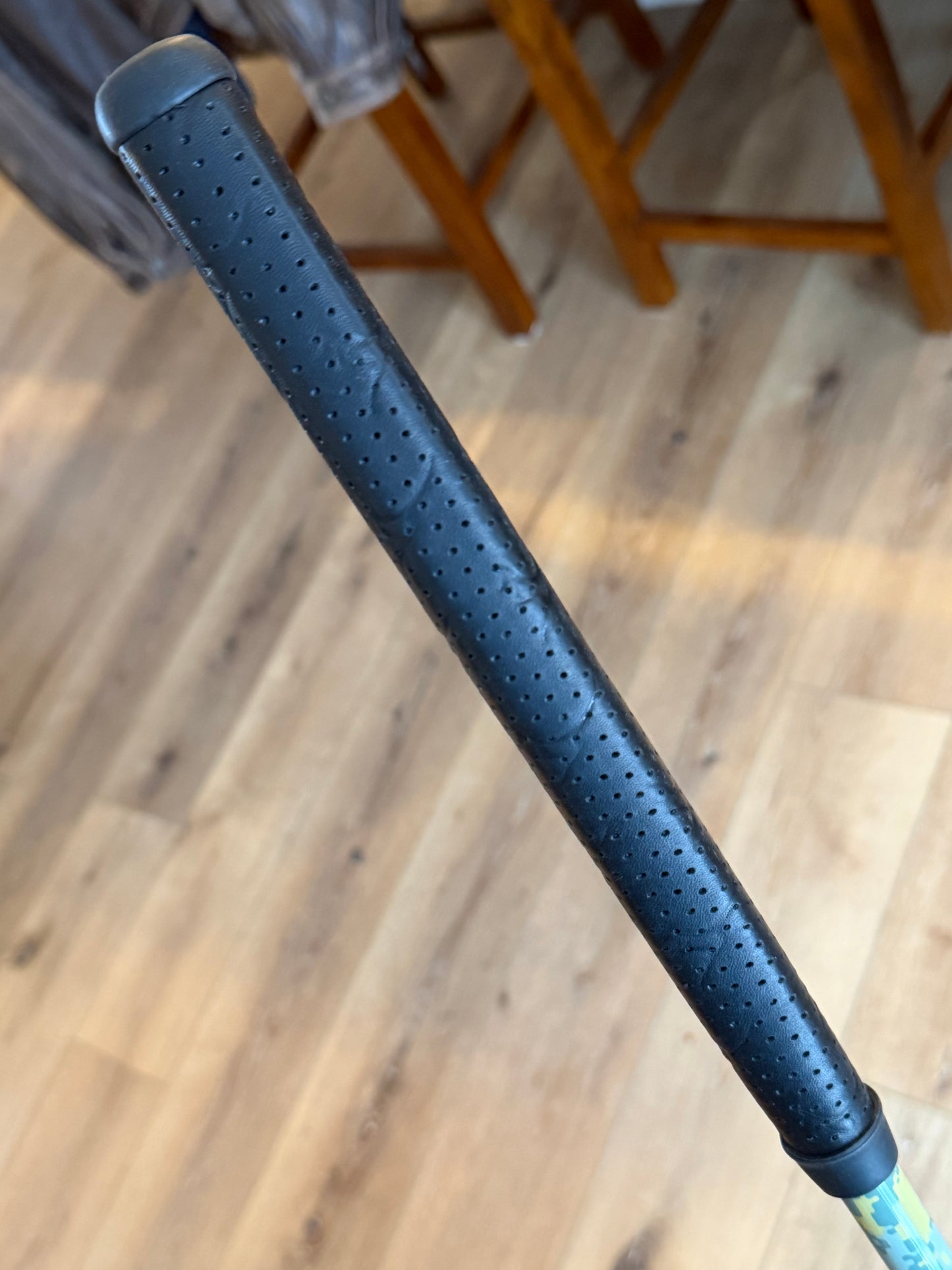 Circa 62 #3 - anodized black - camo KBS graphite / kangaroo leather and matching HC 35”