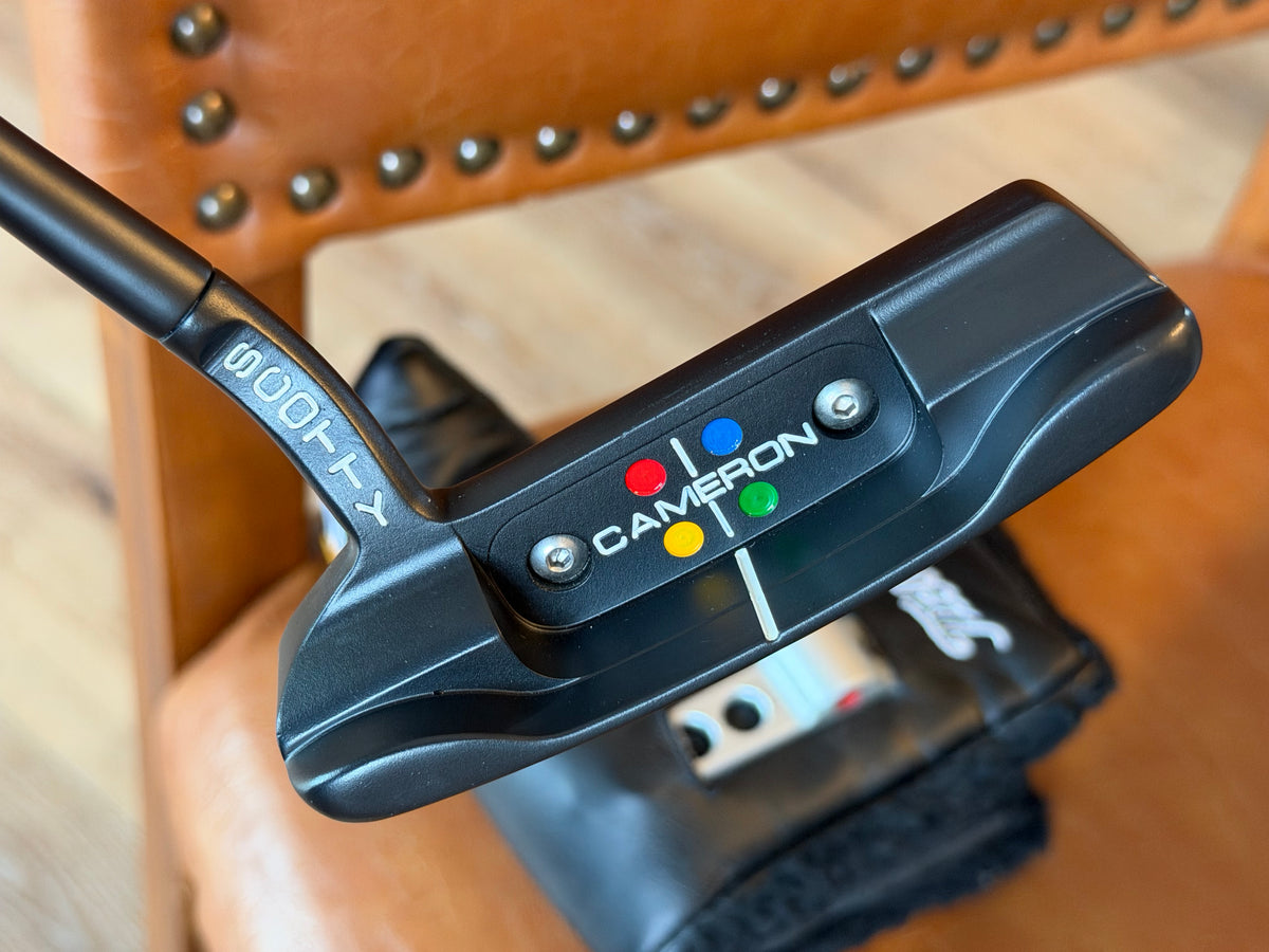 First in 500 Scotty Cameron Studio Style (2005) Newport 1.5 - full custom leather / HC