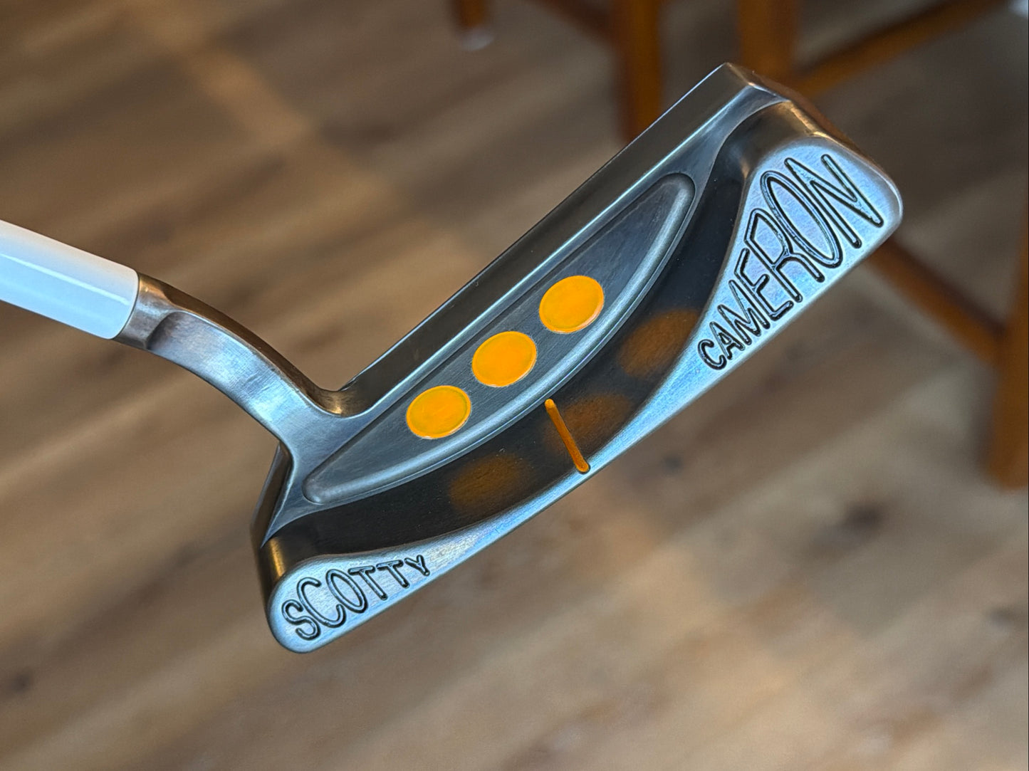 Laguna Select Gun Blue / Tangerine with Gripmaster grip/ HC 34.5”