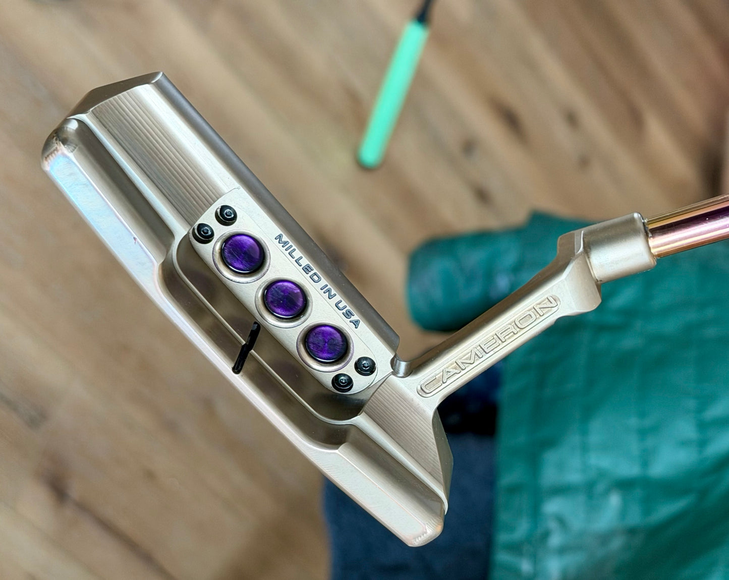LEFTY - ‘25 studio style NP2 - Oil Can + Candy Violet + rainbow KBS 34.5”